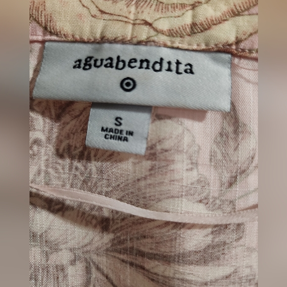 AGUABENDITA ROMPER PINK LONG SLEEVE SIZE SMALL - Picture 2 of 4